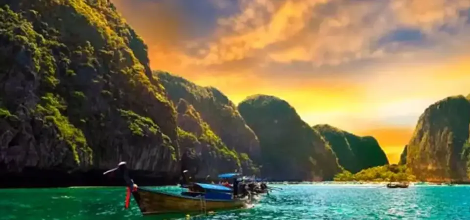Primary image of Phi Phi Islands Sunset Tour From Phi Phi by Longtail Boat tour